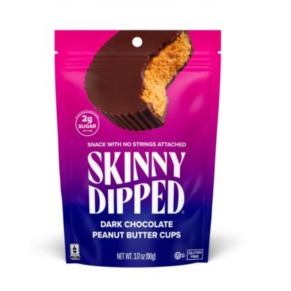Skinnydipped Cup Pnut Btr Drk Chocolat, 3.17 oz