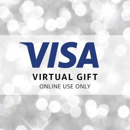 Visa Virtual eGift Card - $25 (plus $3.95 Purchase Fee) | For Online Use Only