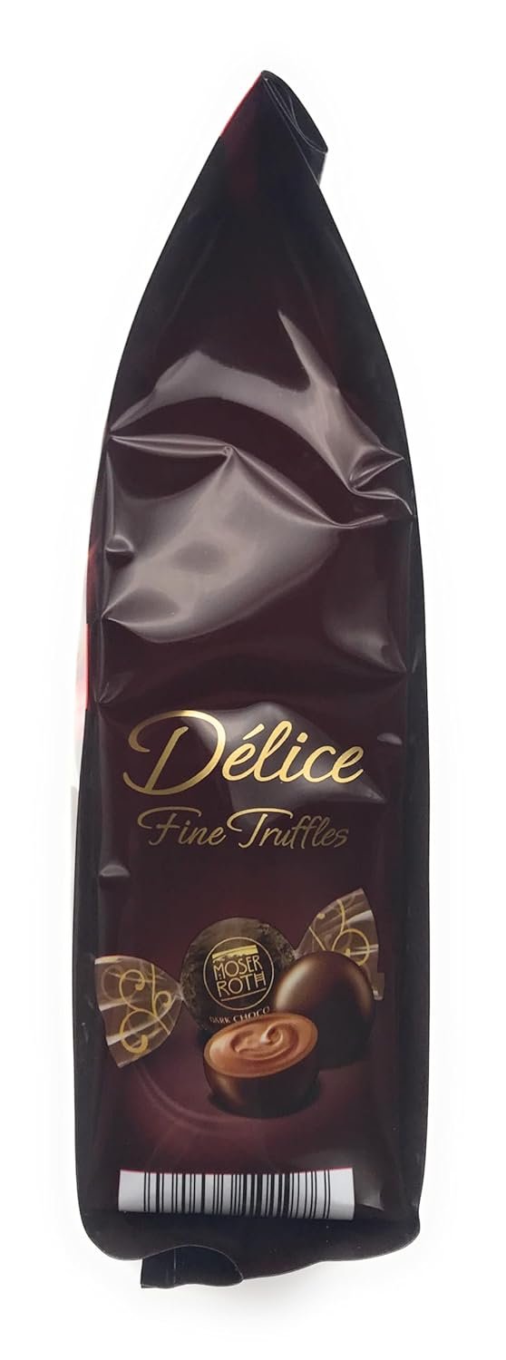 Moser Roth Délice Fine Chocolate Truffles (Pack of 1, Dark Chocolate) - Image 4