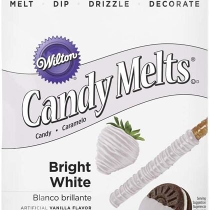 Wilton Candy Melts, Bright White, 12 oz.