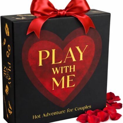 Romantic Couples Board Game – 300 Spicy Date Night Dares & Conversation Cards | Fun 2 Player Game for Couples & Gaming Cards for Married Couples