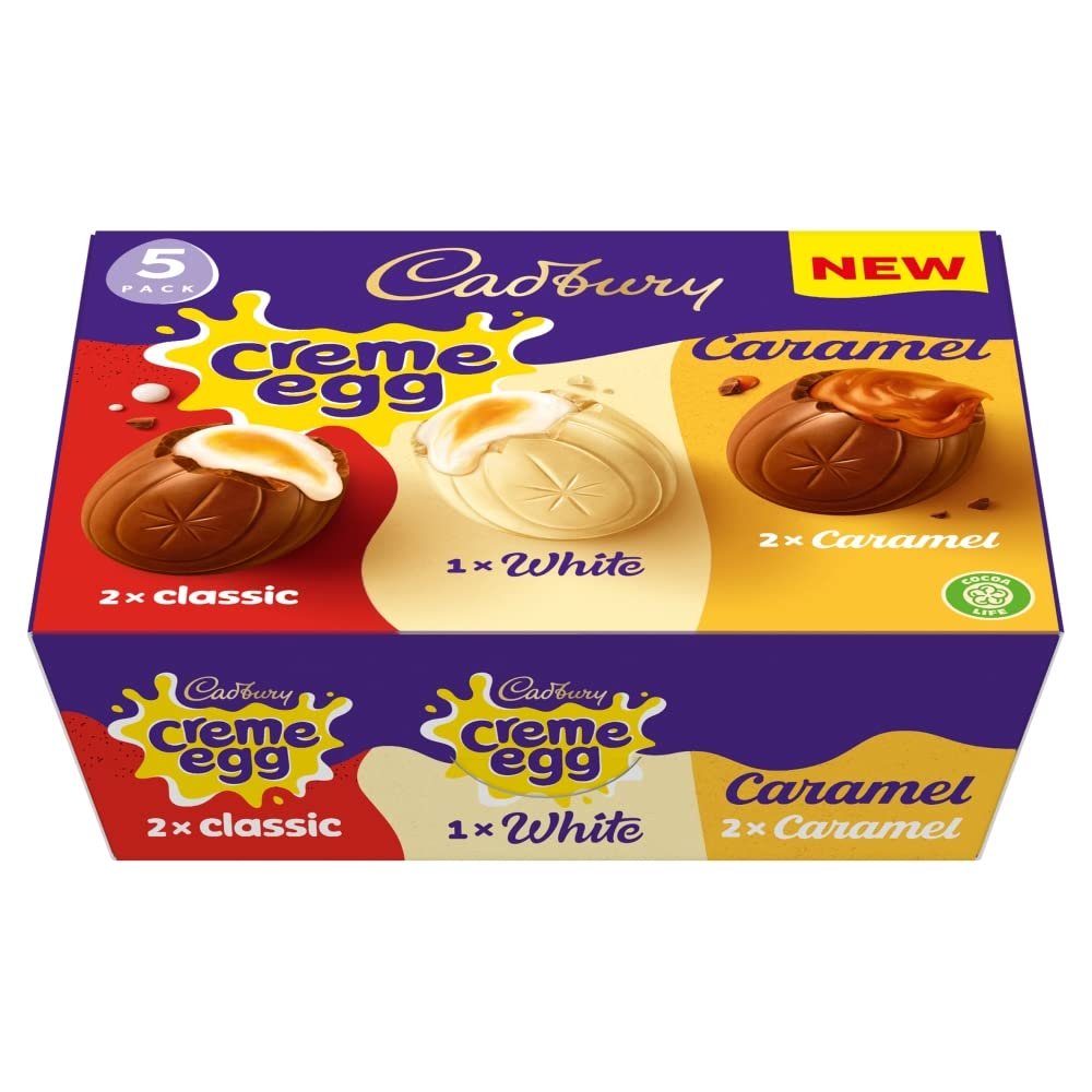 Cadbury Mixed White Chocolate, Caramel and Crème, 200g - Image 5