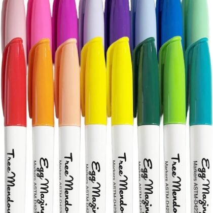 The Original EggMazing Easter Egg - Treemendous Christmas Tree Ornament Decorator - DinoMazing Dinosaur Egg Replacement 16 Colorful Non-Toxic Marker Set - Packaging May Vary, Ages 3 and Up