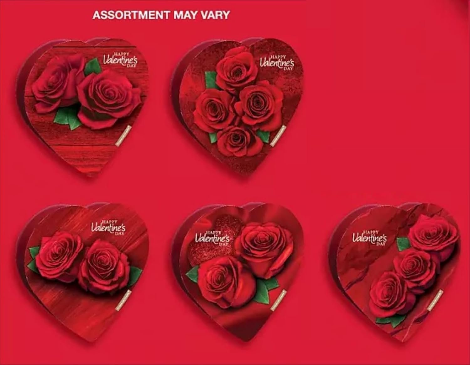 Elmers Chocolates Rose Heart Box | Valentine Classroom Exchange | Valentines Chocolates Gifts For Her, Wife, Girlfriend, Mother, Daughter | Style May Vary (2 Pack - 2 .oz) - Image 3