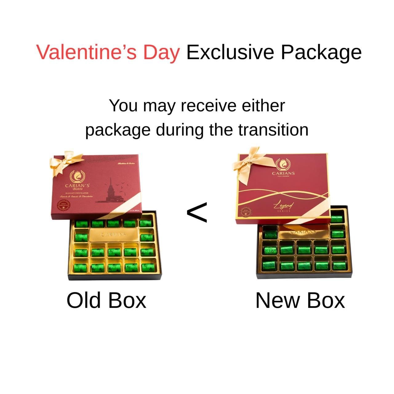 CARIANS Dubai Chocolate Gift Box, Dubai Chocolate Candy with Pistachio and Kataifi, Great for Gift Giving and Anniversary, 17 Pcs - Image 2