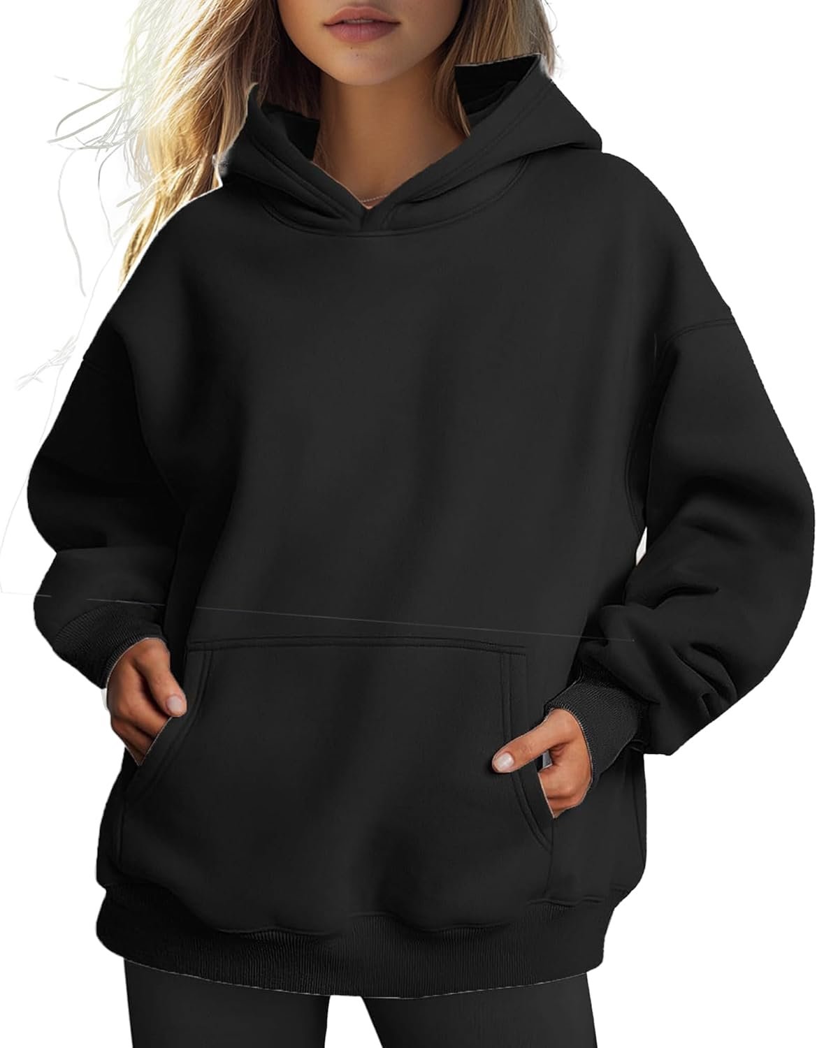 GODMERCH Custom Embroidered Initial Heart Hoodie Initial On Sleeve Hoodie Matching - Image 2