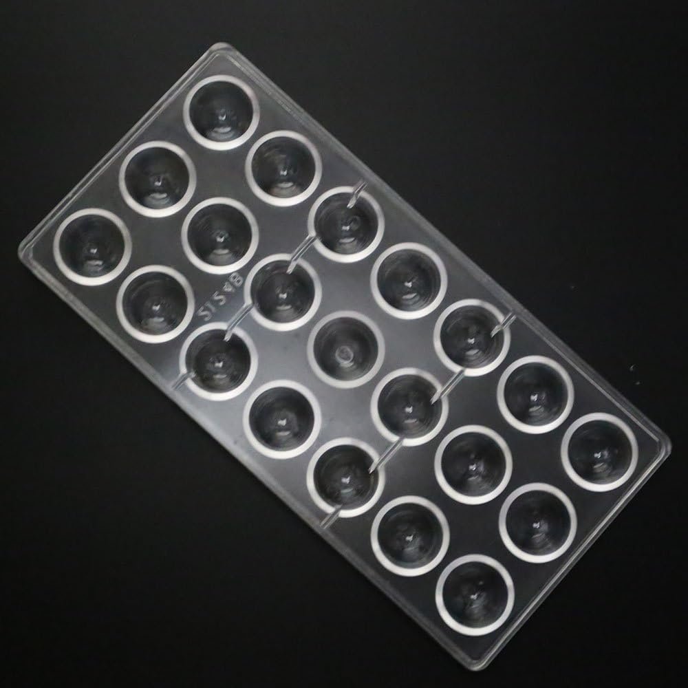 Grainrain polycarbonate chocolate mold polycarbonate chocolate bar mould Bullet Clear Hard Plastic candy pastry tools - Big Size (19322) - Image 7