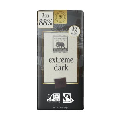 Endangered Species, Extra Dark Chocolate Panther, 3 oz