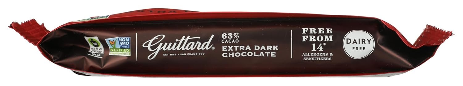 Guittard Baking Chips, 63% Extra Dark Chocolate, 11.5 oz - Image 3