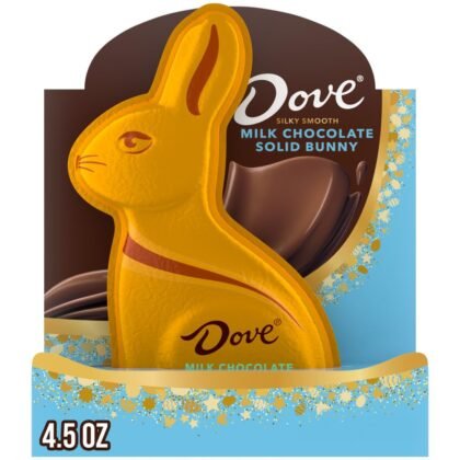 DOVE Easter Bunny Milk Chocolate Candy Gift, 4.5 oz