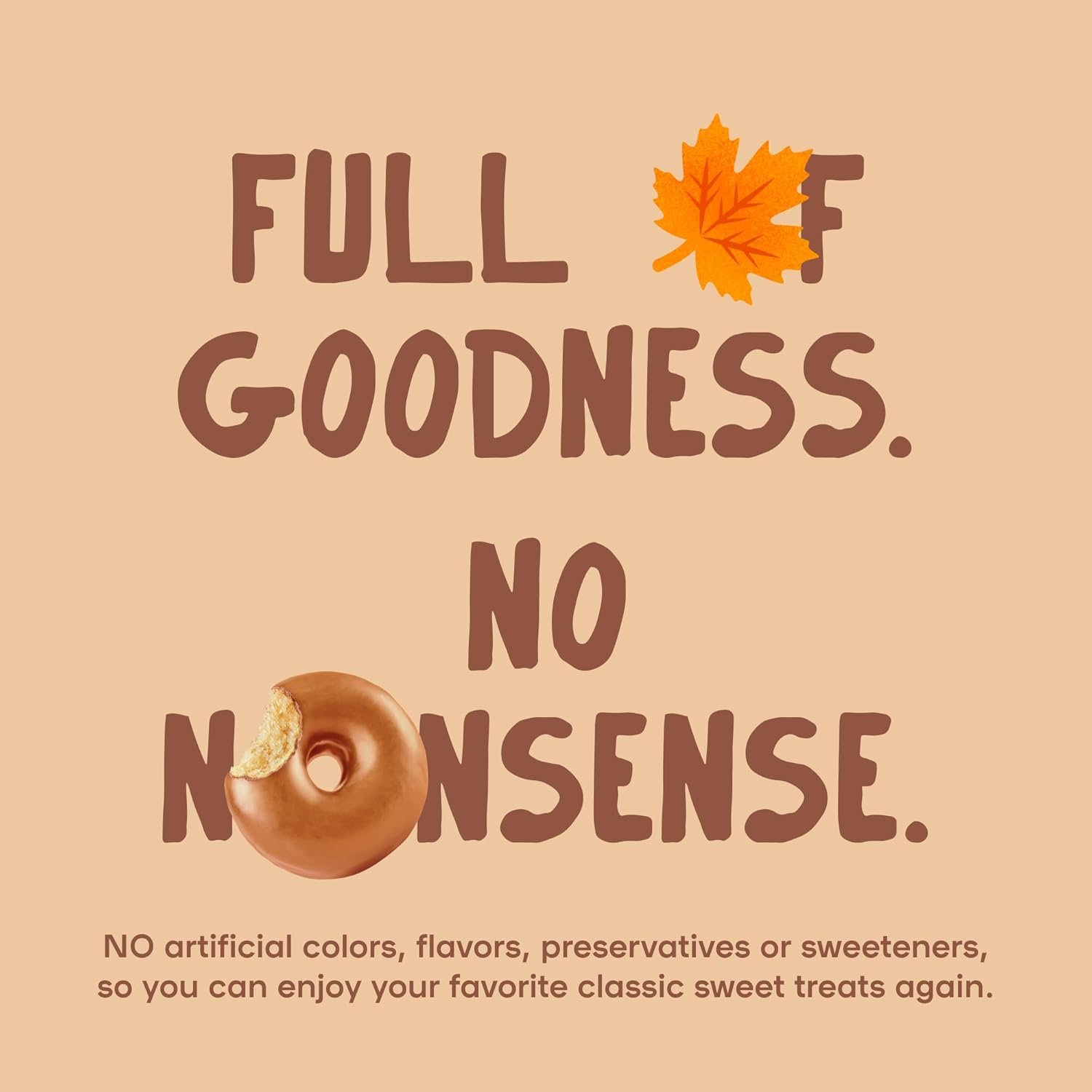 Donutful Maple Mini Donuts – Baked Not Fried, Less Sugar, Nothing Artificial, Non-GMO, Individually Wrapped Snack Packs (30 Donuts/Box) - Image 5