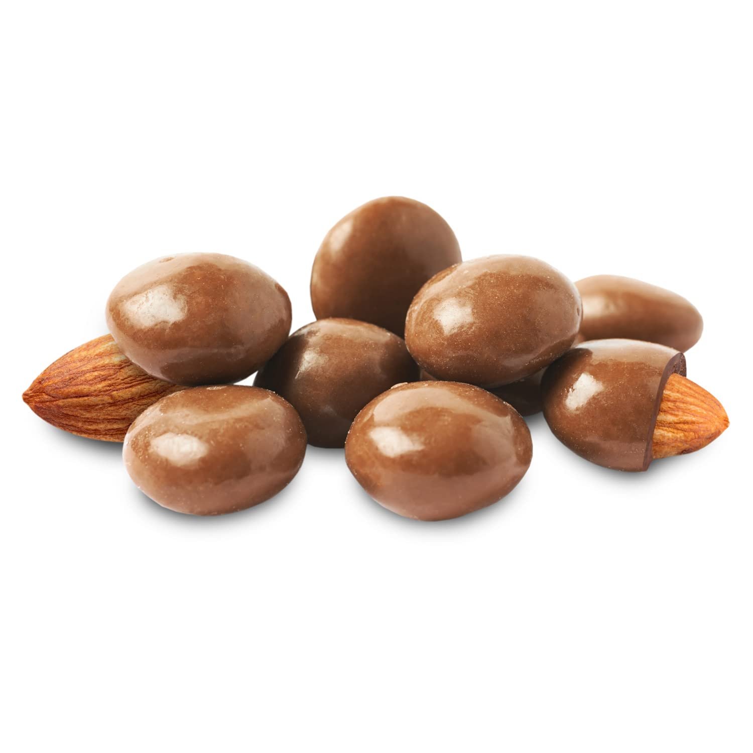 Milk Chocolate Covered Almonds | 15 Oz Bag | Roasted Chocolate Covered Nuts | Creamy & Crunchy Snack Nuts | Office Candy, Gourmet Party Favor & Gift Basket Filler - Image 3