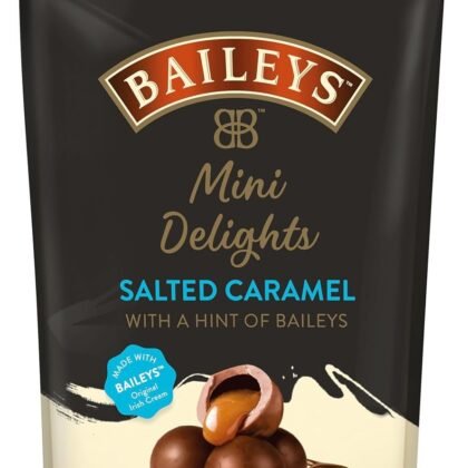 Baileys Chocolate Mini Delights Salted Caramel With Baileys, 102G Pouch