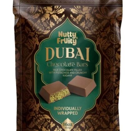 Nutty & Fruity Dubai Chocolate Bars, 16 oz