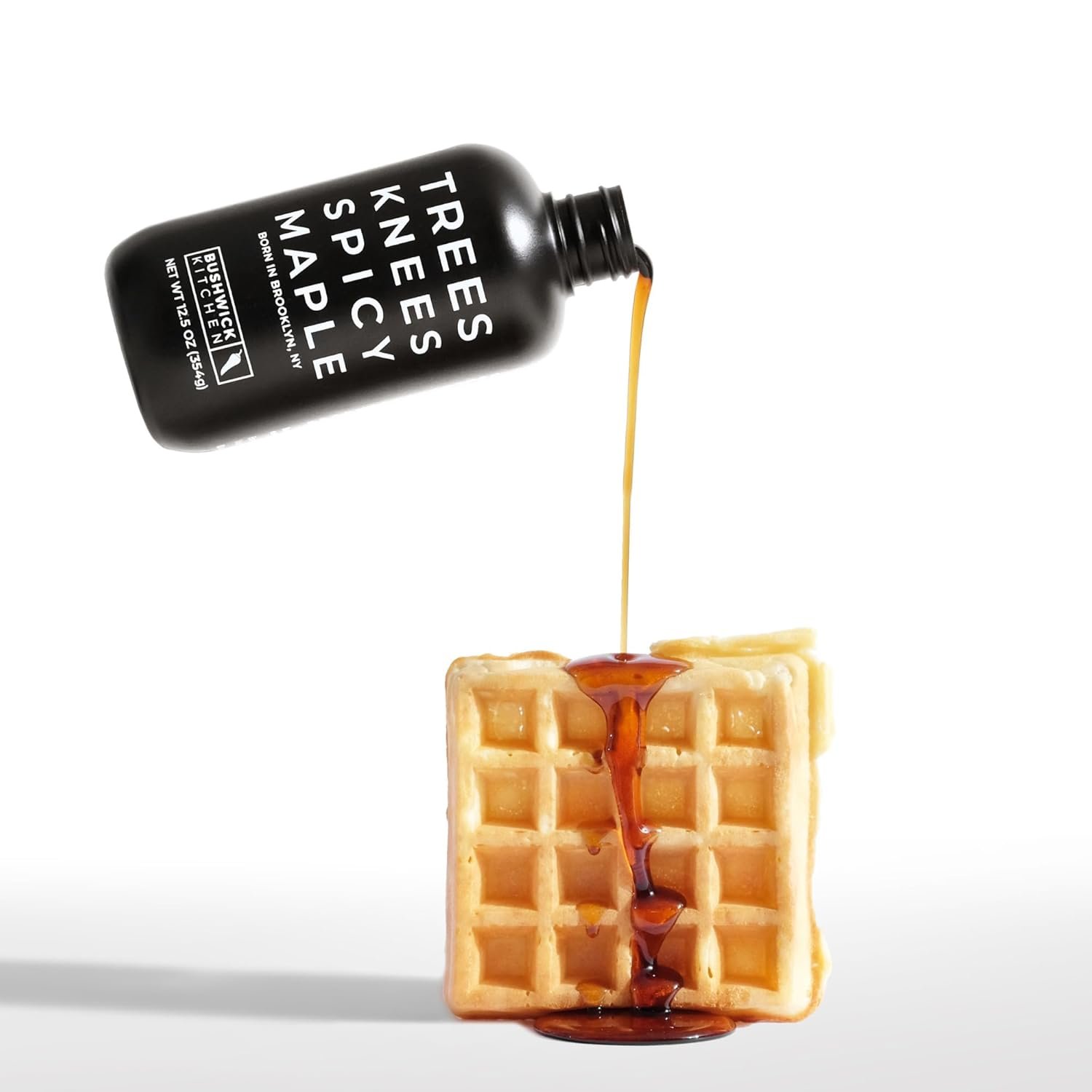 Bushwick Kitchen Spicy Sampler Gift Box, Set Includes our Gochujang Sriracha, Spicy Maple Syrup, and Spicy Honey Hot Sauces, 5 Recipes, Chile Pepper Dish Towel, and Bushwick Kitchen Gift Box - Image 5