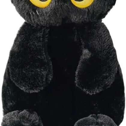 Plush Backpack,Cat Bag,Animal Backpack,Cute Cartoon backpack,Plush Bag (A-Black Cat)