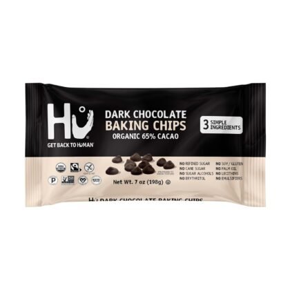 Hu Chips Baking Dk Chcolate, 7 oz