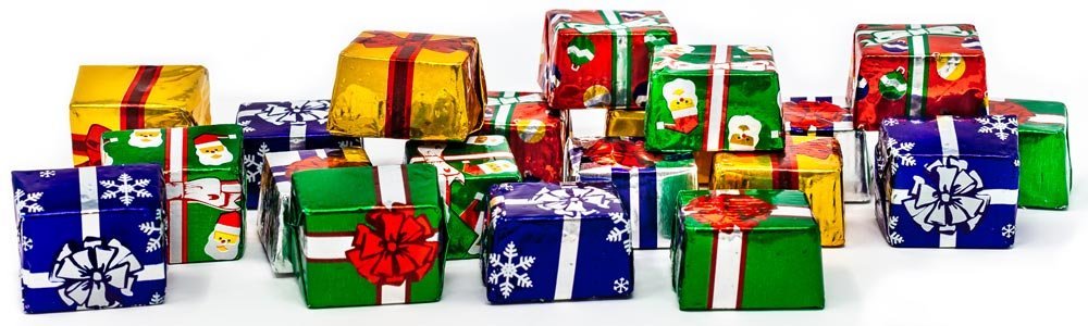 Madelaine Chocolate Extra Large Gift Box - Christmas Holiday Themed Gourmet Chocolate Candy - for Food Gift Baskets Idea - Wrapped in Italian Foil - Image 4