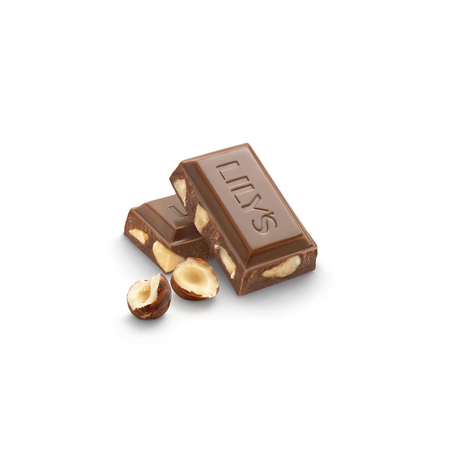 LILY'S Hazelnut Milk Chocolate Style No Sugar Added, Sweets Bars, 2.8 oz (12 Count) - Image 7