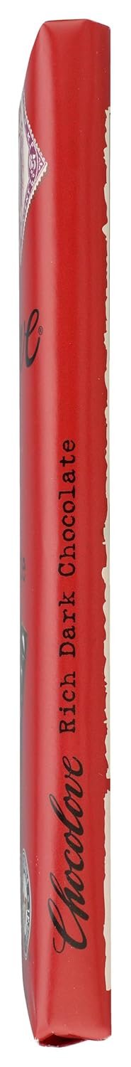 Chocolove, Chocolate Bar Dark Rich, 3.2 oz - Image 7