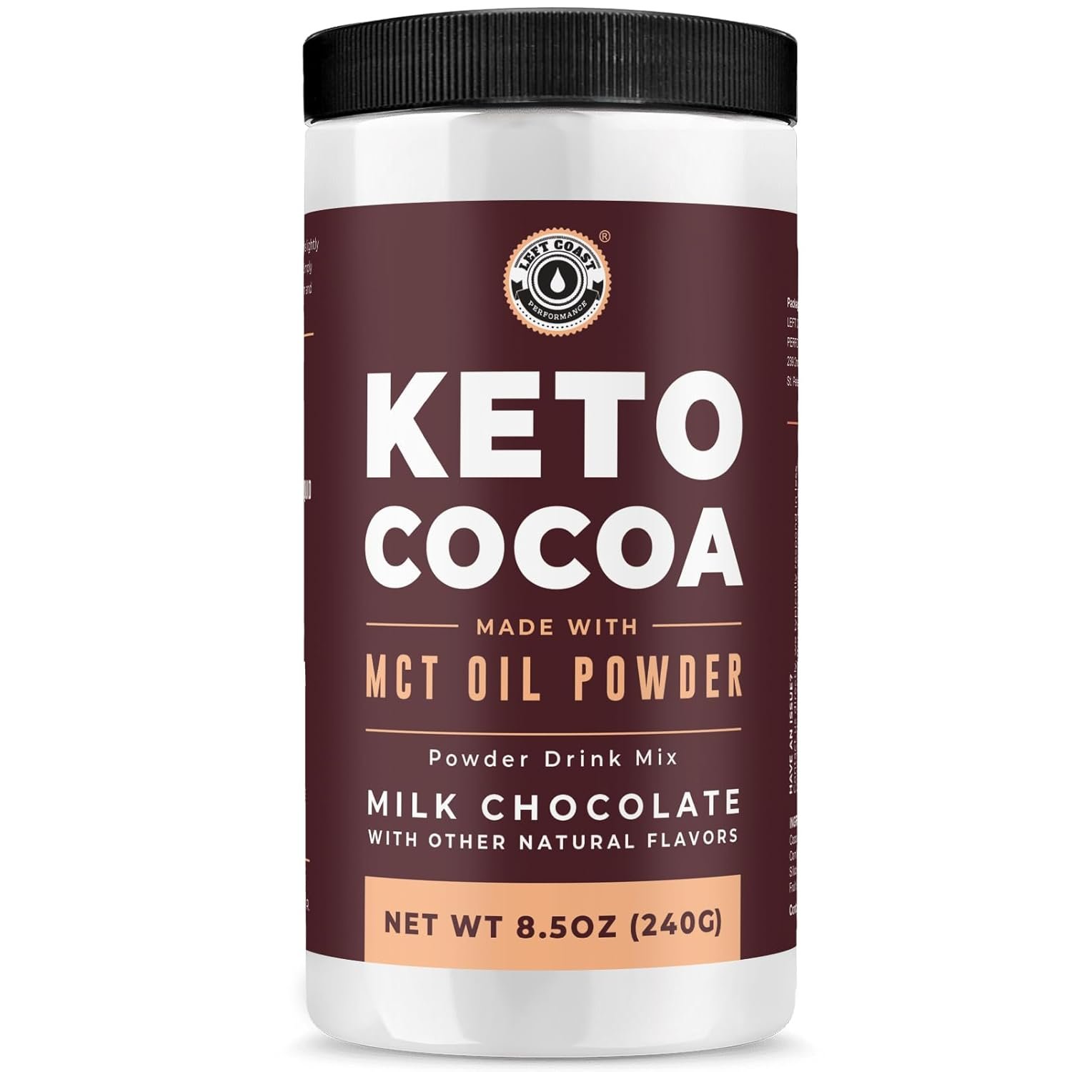 Keto Cocoa | Keto Hot Chocolate Drink Mix Powder - Sugar Free, Low Carb with Protein and MCT Oil Powder