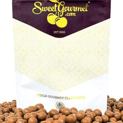 SweetGourmet Milk Chocolate Covered Espresso Coffee Beans (1Lb)