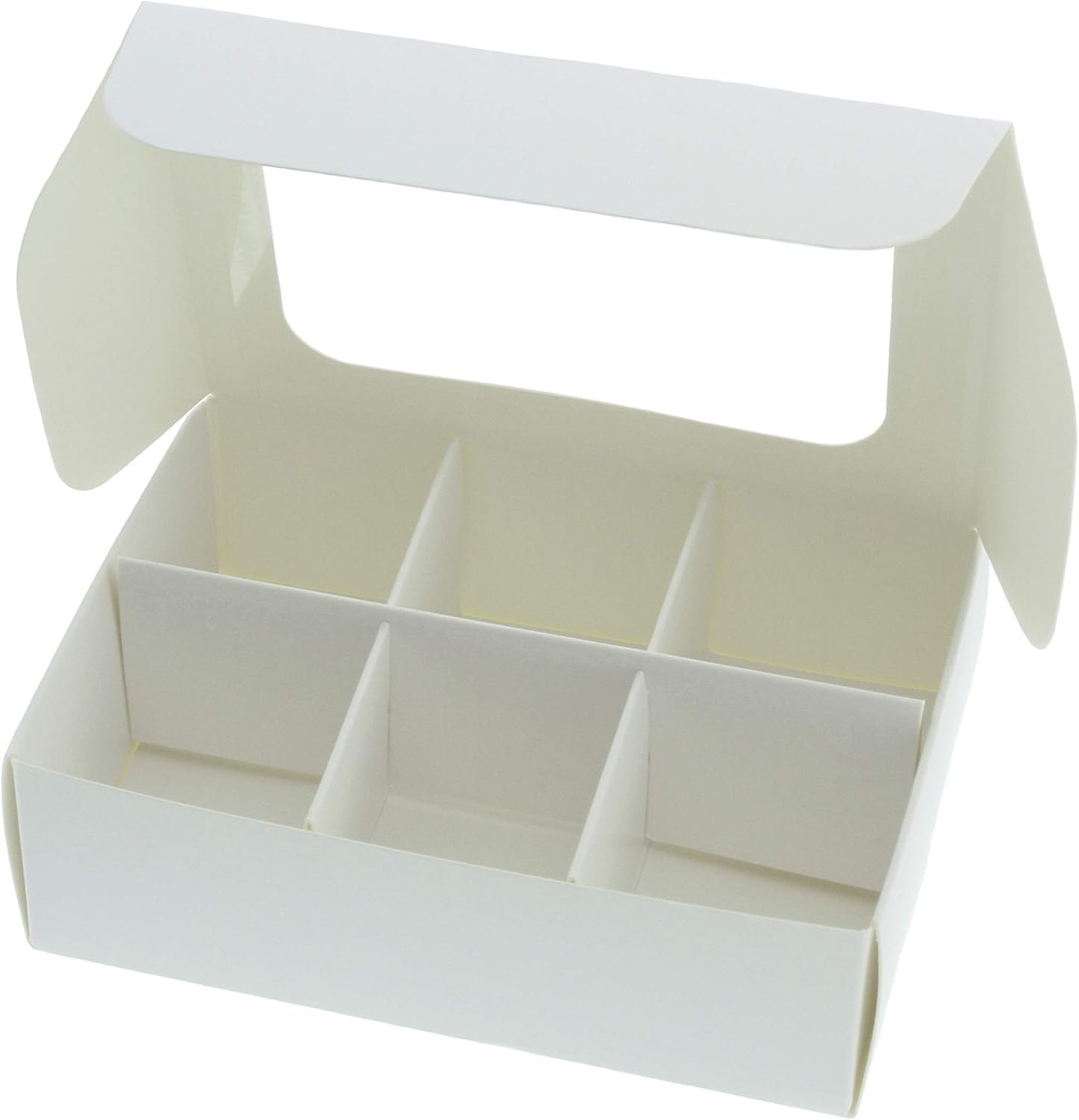 Treat Boxes - 20 ct 5 x 3.5 x 1.57 in Bakery Boxes with Windows and Dividers for Candy, Cookies, Cupcakes, or Bakery Desserts - Chocolate, Treats, and Baked Goods Packaging for Gifting - Image 7