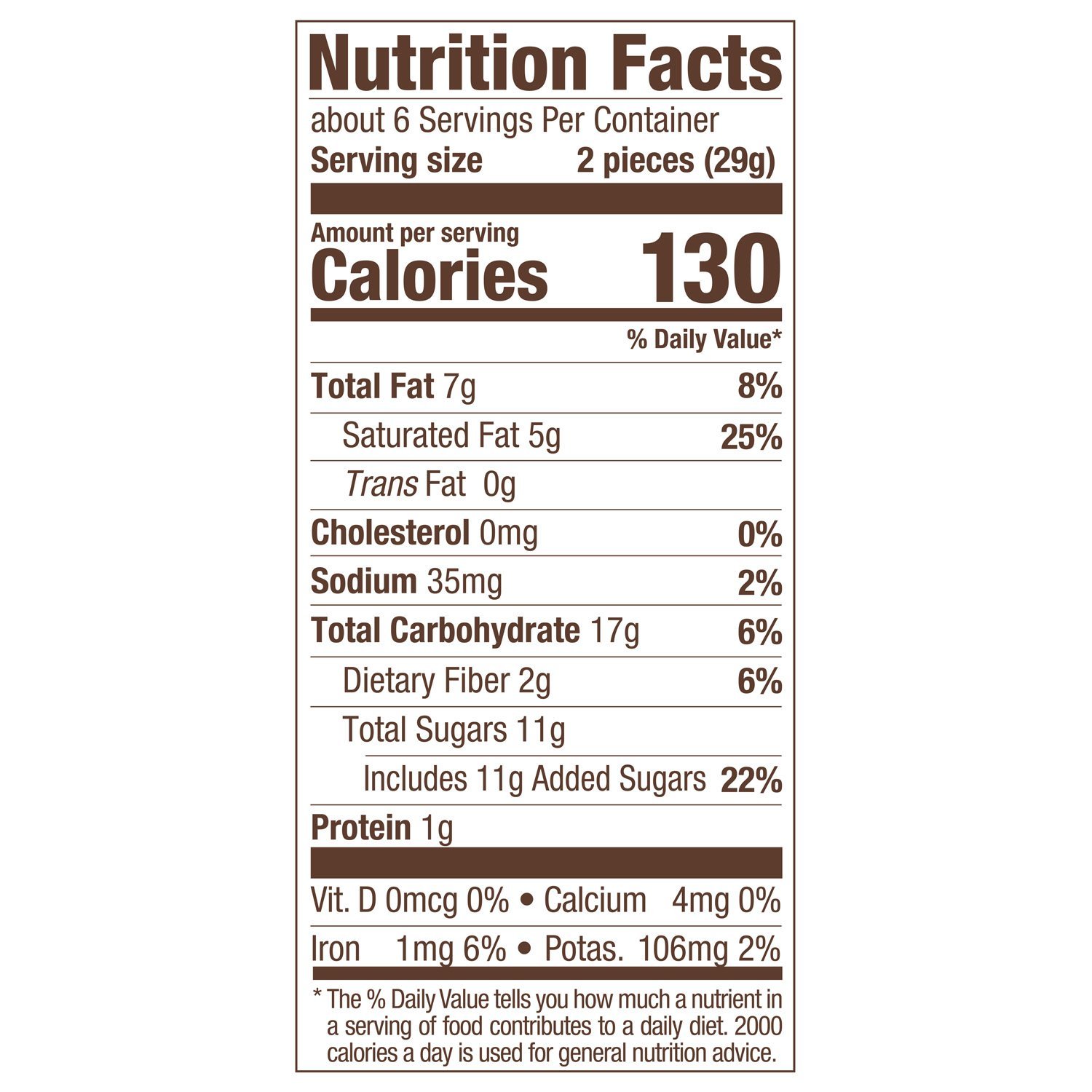 Russell Stover Dark Chocolate Coconut Mini Gusset Bag 6 Ounce Russell Stover Chocolate Coconut Chocolate Candy Bag; Sweet Coconut Covered in Rich Chocolate Candy, Individually Wrapped - Image 2