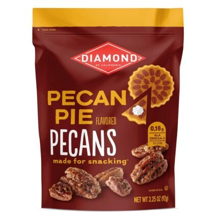 Diamond of California Pecan Pie Pecan Nuts, 3.25 oz.