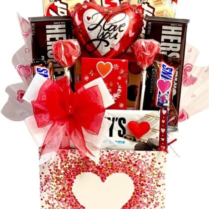 I Love You -You're My Heart Gift Box -Valentine's Chocolate Bouquet -Perfect For Her -Any occasion Gift
