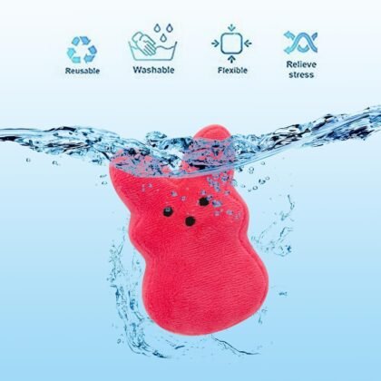 SHIRIA 12 PCS Easter Bunny Plush Toys Decorations, Cute Animal Bunny Stuffed Doll, Party Favors and Classroom Prize Supplies, Easter Basket Stuffers Gift for Girls Boys