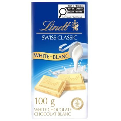 Lindt Choc Bar Swiss Wht, 3.5 oz