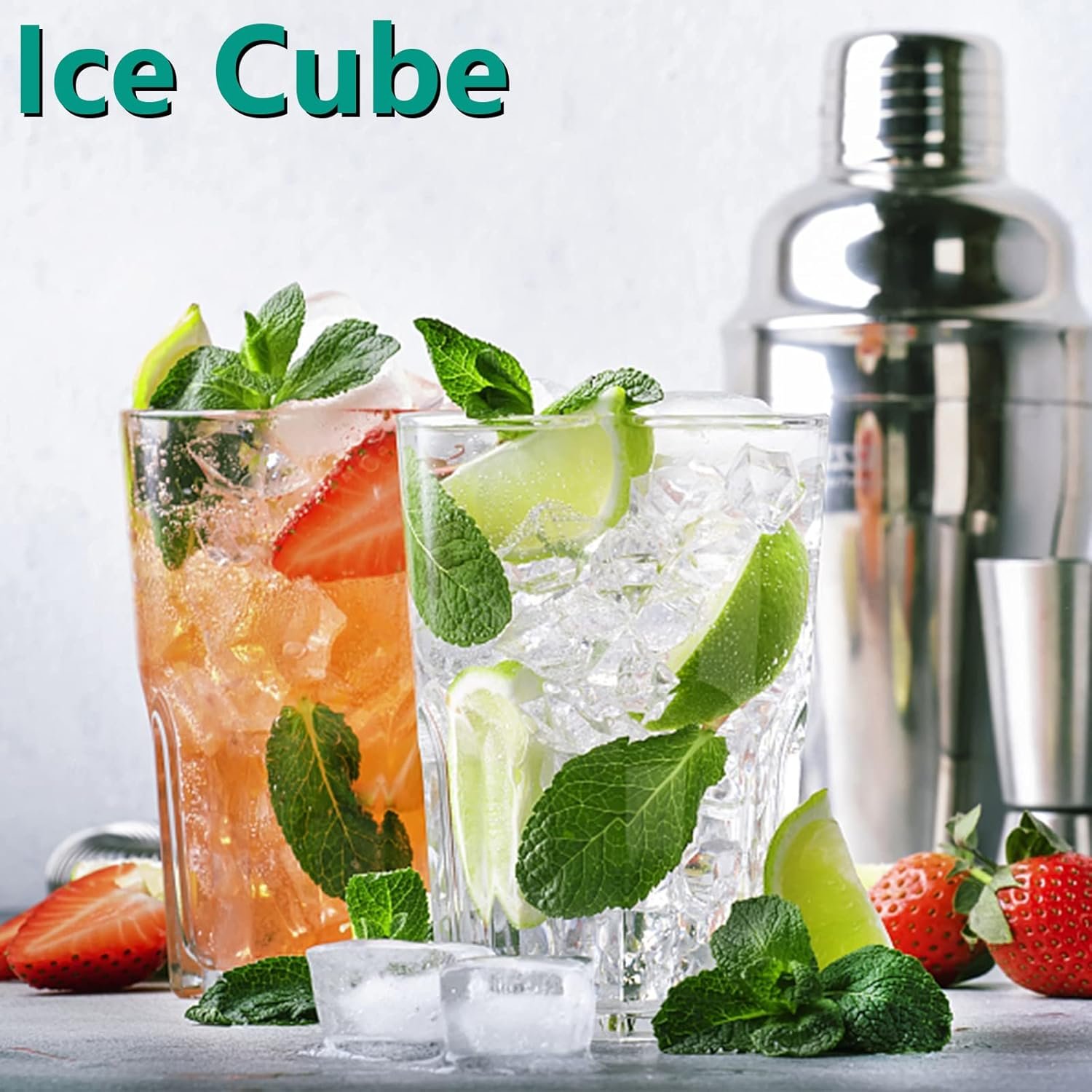 Sakolla Square Chocolate Mold, 40 Cavities Silicone Cube Mold for Chocolate, Candy, Caramel, Ice Cubes, Ganache, Gummy - Image 6