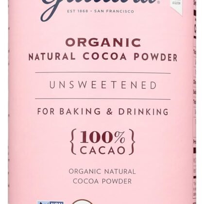 GUITTARD Organic Cocoa Powder, 8 OZ