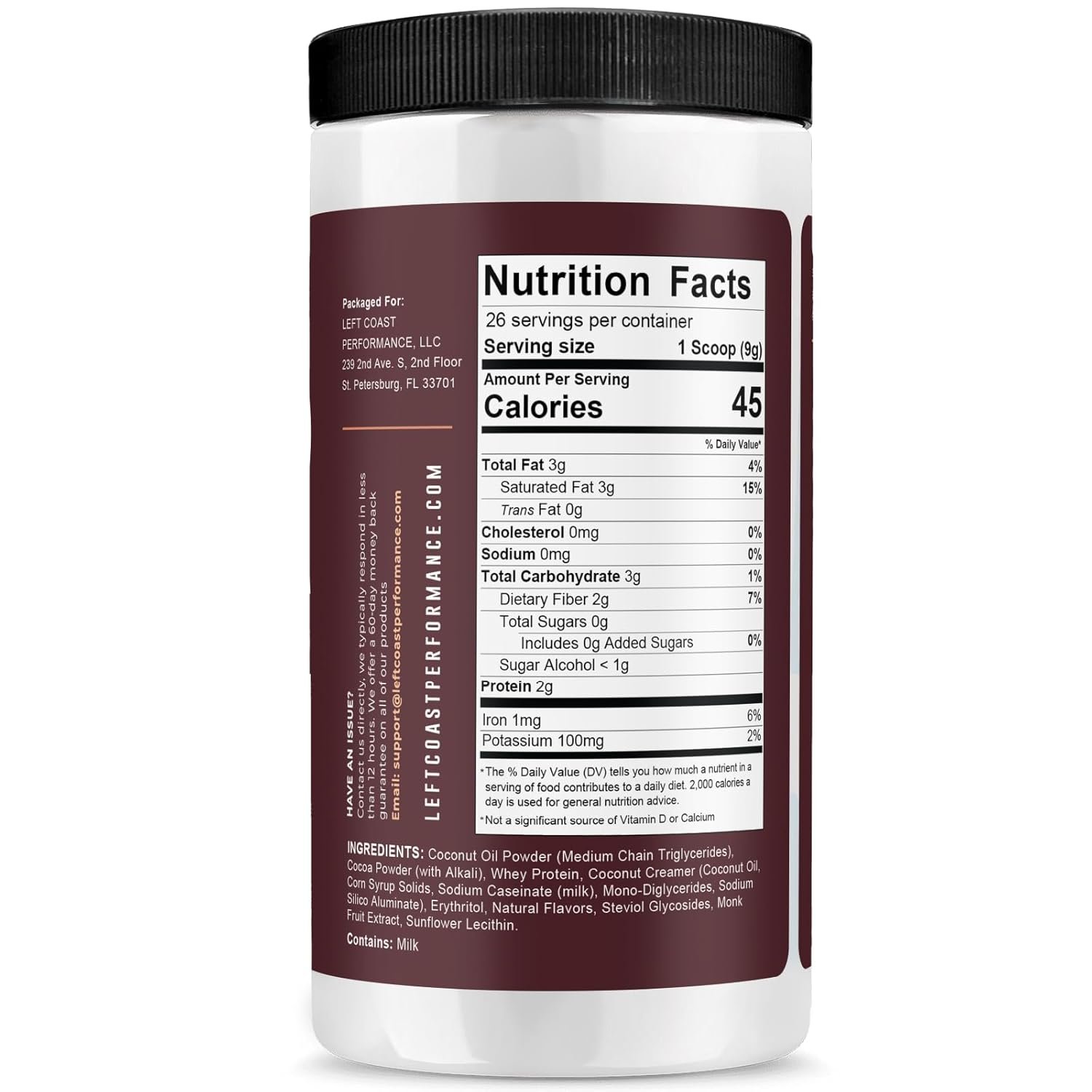 Keto Cocoa | Keto Hot Chocolate Drink Mix Powder - Sugar Free, Low Carb with Protein and MCT Oil Powder - Image 2