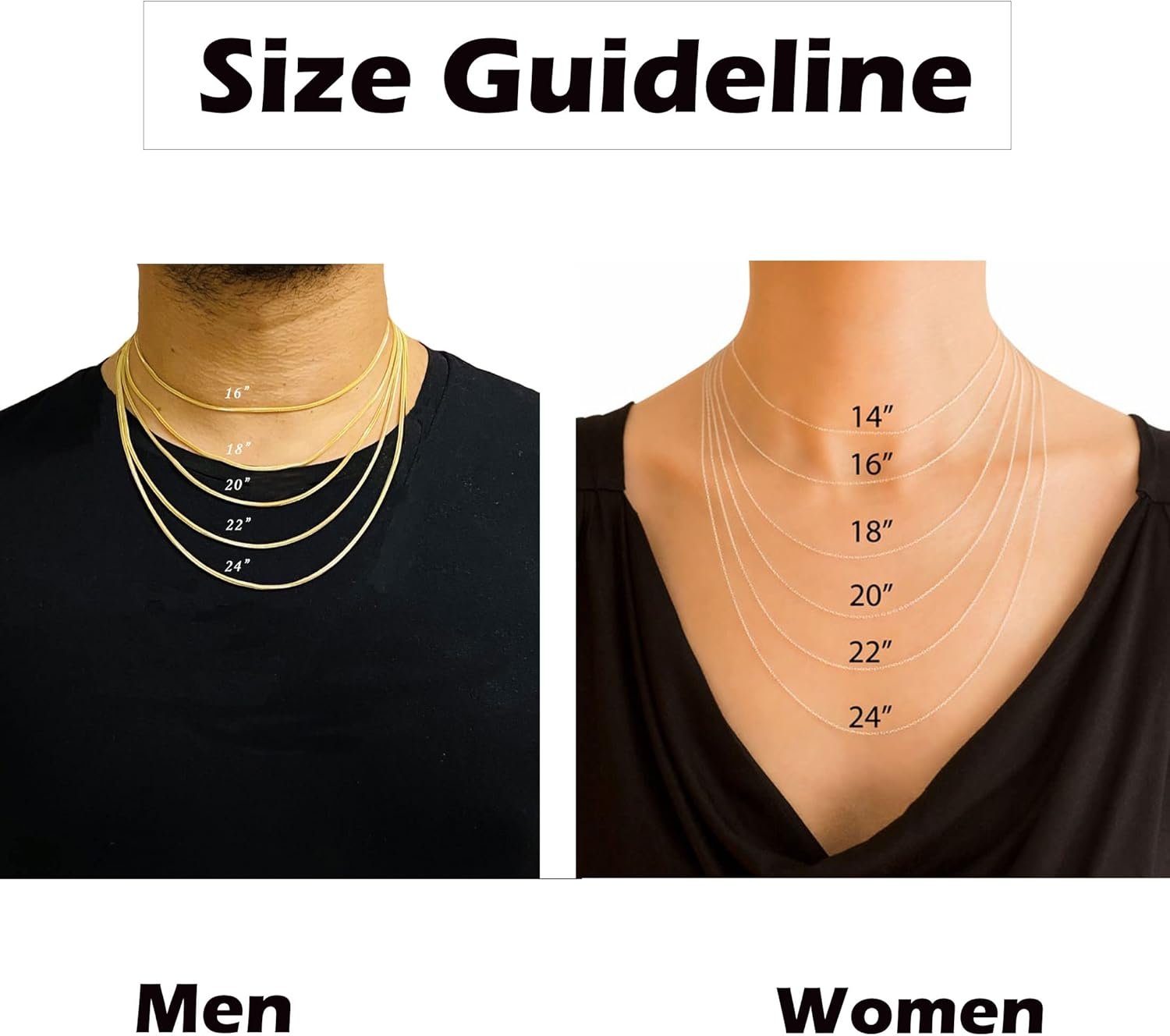 EVER2000 Custom Name Necklace, 18K Gold Plated Nameplate Personalized Jewelry Gift for Women - Image 6