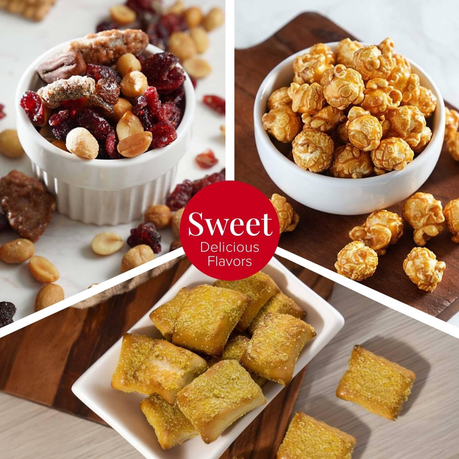 Birthday Gift Basket Tower for Women, Him, Gourmet Snacks & Sweets Food Gifts, Treat Box with Cookies, Delicious Treats, Candy Surprise by Broadway Basketeers - Image 4