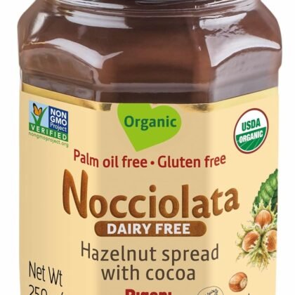 Rigoni di Asiago Spread Hazelnut and Cocoa Dairy free Organic, 9.52 oz