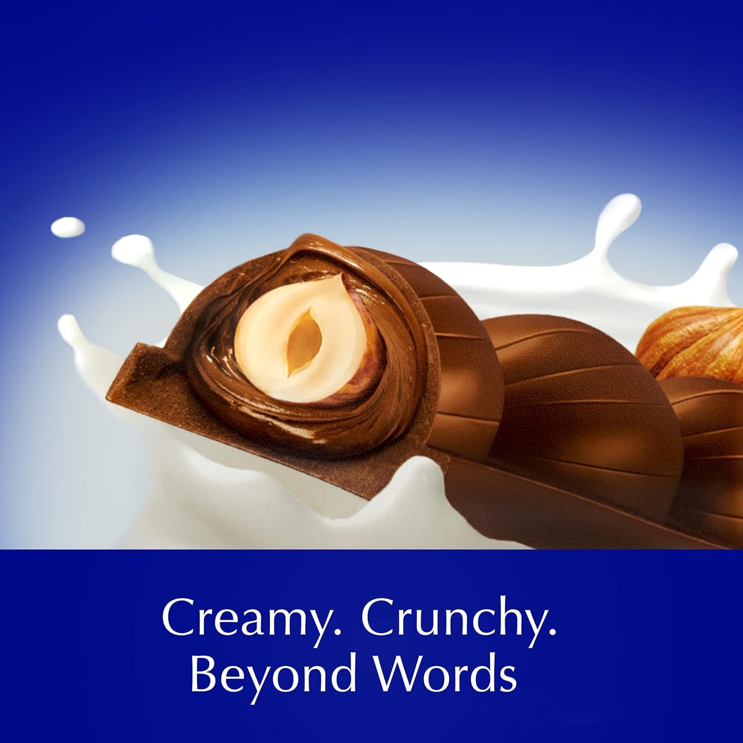 Lindt CLASSIC RECIPE Whole Hazelnut Milk Chocolate Stick, Milk Chocolate Candy with Whole Hazelnuts, 1.2 oz. - Image 7