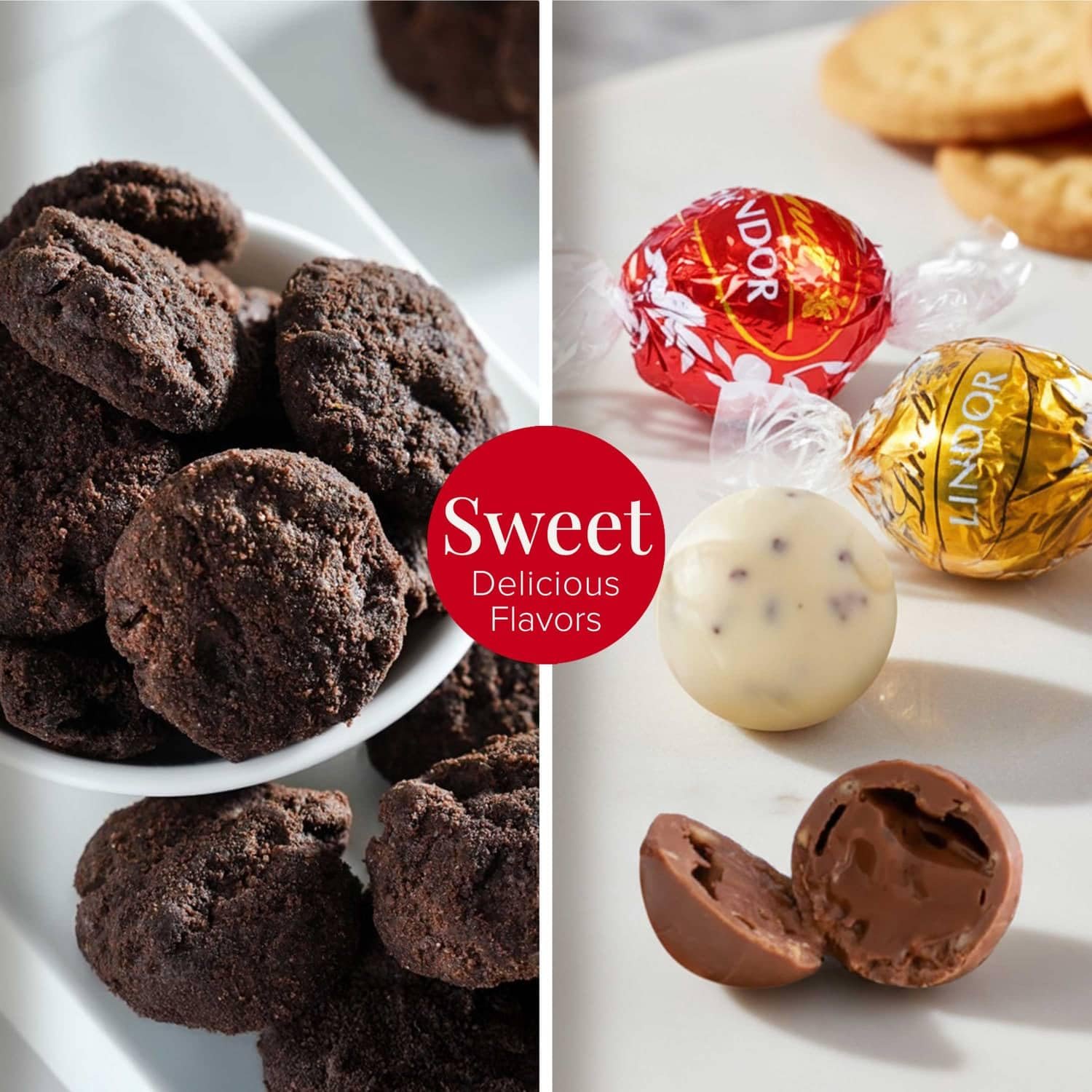 Birthday Gift Basket Tower for Women, Him, Gourmet Snacks & Sweets Food Gifts, Treat Box with Cookies, Delicious Treats, Candy Surprise by Broadway Basketeers - Image 2