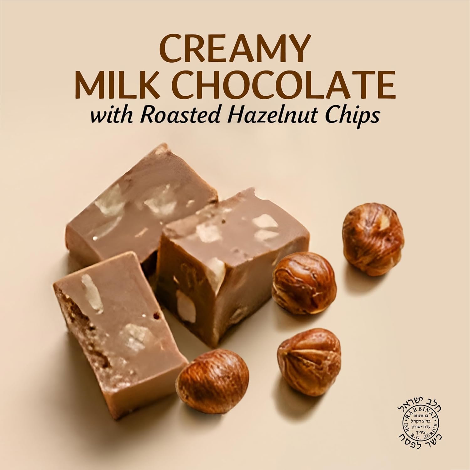 Schmerling's Minor Premium Swiss Chocolate Bars - Crunchy Milk Chocolate Candy Bars with Roasted Hazelnuts - GMO-Free, Kosher for Passover OU - 22g Each - Bulk (Pack of 30) - Image 4