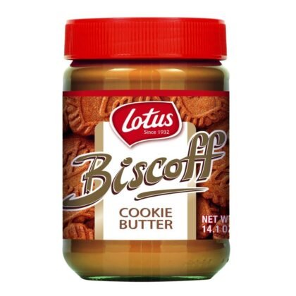 Lotus Biscoff | Cookie Butter Spread | Creamy | non-GMO + Vegan | 14 Ounce (1 Count)