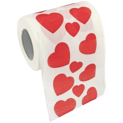 Fairly Odd Novelties Love Hearts Novelty Toilet Paper