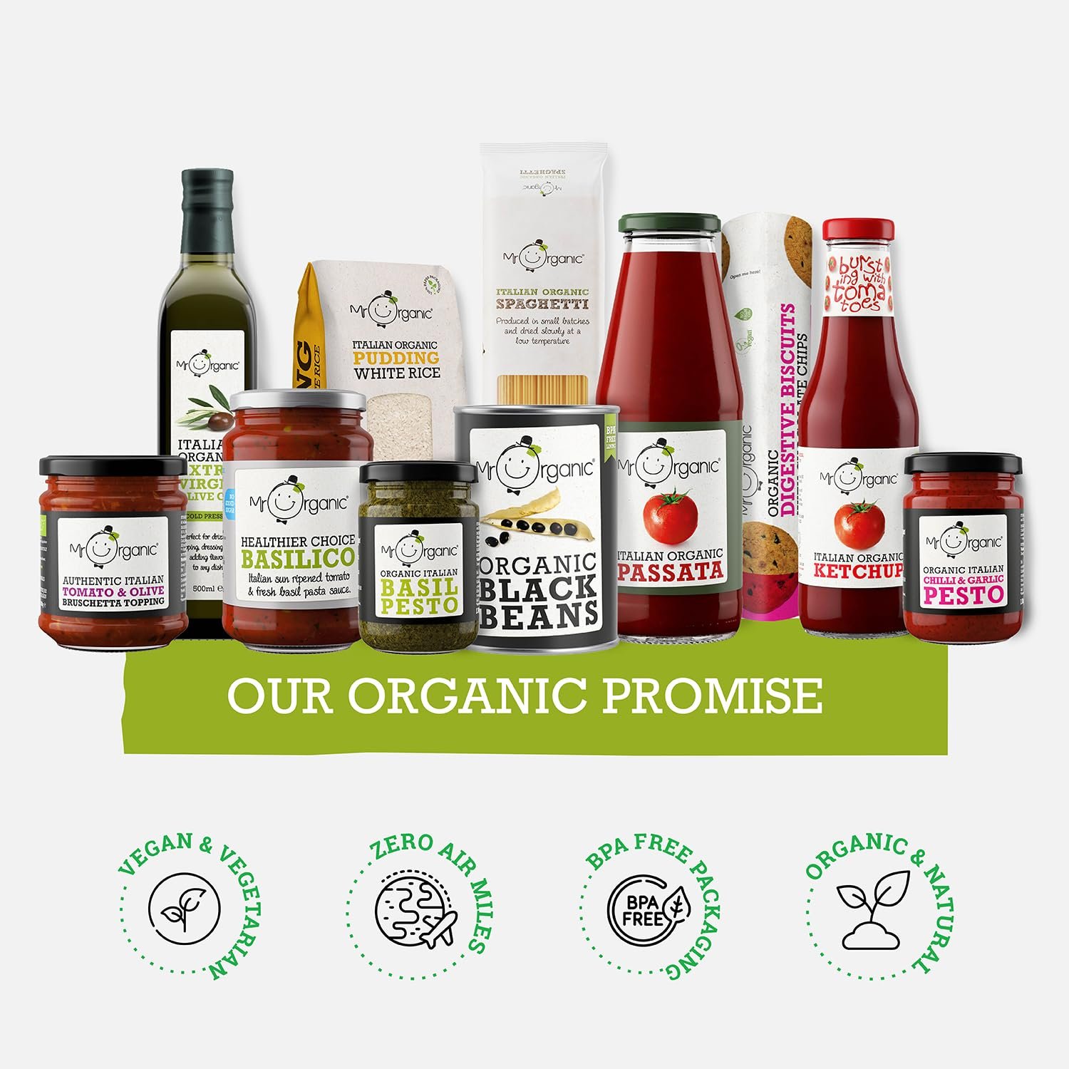 Mr Organic Dark Chocolate & Hazelnut Spread 200g - Pack of 6 - Image 7