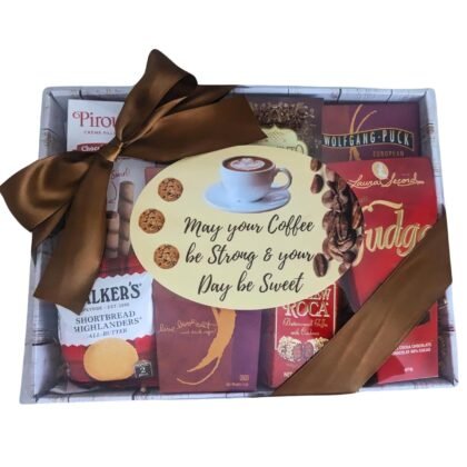 Coffee Gift Basket with Chocolate, Cookies for All Occasions, Birthday, Thank You, Annversary, Corporate Gifts, Coffe gift Sets, Chocolate Box, Coffee gift Box