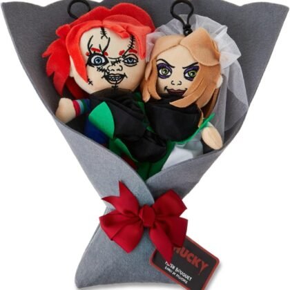 Ruz Valentine's Day Plush Bouquet with Chucky & Tiffany Characters