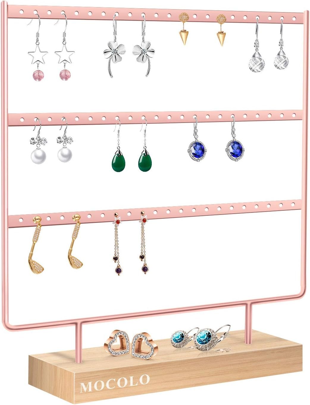 Earring Organizer Stand, Earring Display Stand, Earring Holder for Hanging Earrings - Image 2