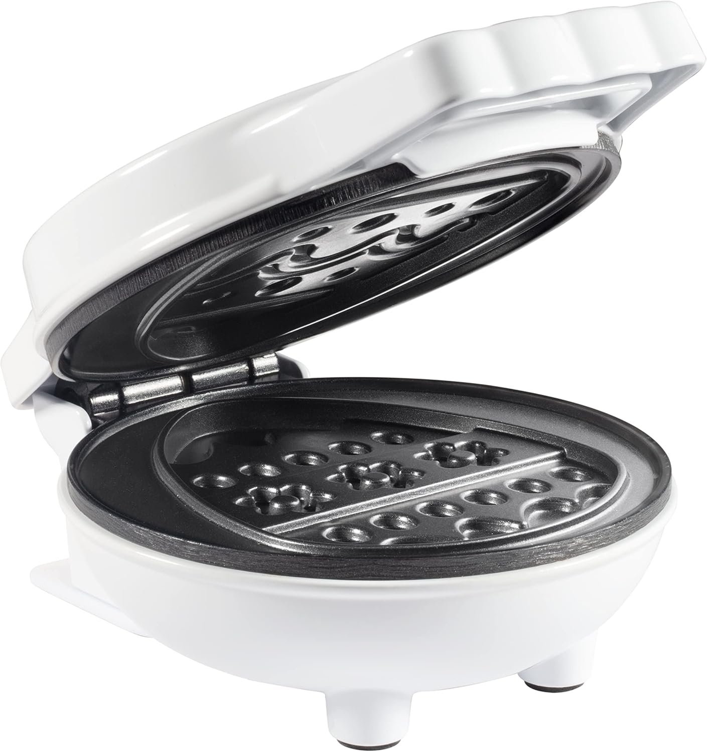 Mini Easter Egg Waffle Maker- Make Holiday Morning Breakfast Special - Includes 4 Edible Food Markers for Optional Extra Decorating Fun - Easter Bunny Basket Stuffer, Egg Hunt Surprise Gift for Kids - Image 8