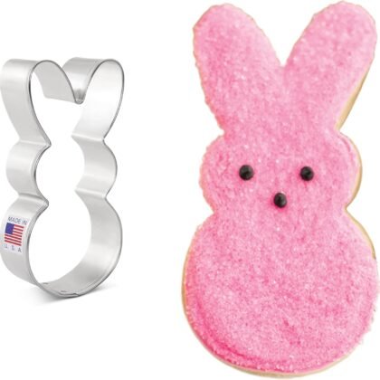 Ann Clark Easter Bunny Cookie Cutter, 4" Made in USA