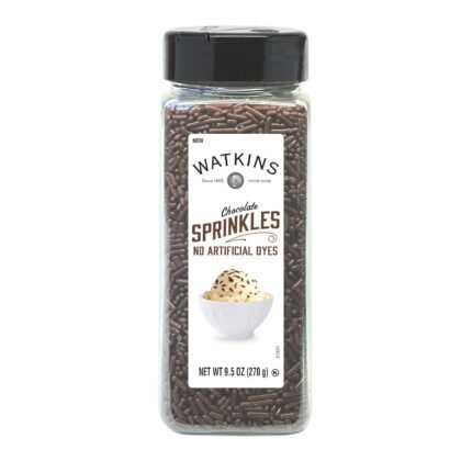 Watkins Chocolate Decorating Sprinkles, 9.5 oz